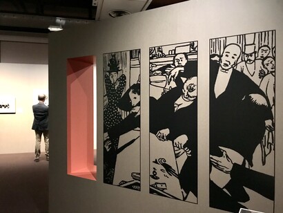 Félix Vallotton. Noir et Blanc exhibition view, Mitsubishi Ichigokan Museum, Tokyo © Alma Reyes