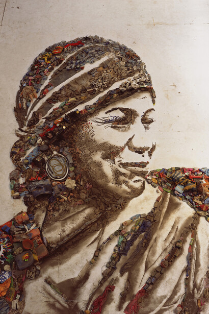 Vik Muniz. "The Gipsy"