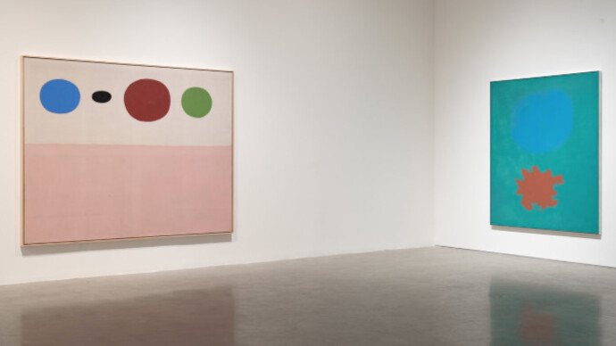 Adolph Gottlieb. Courtesy of Pace Gallery
