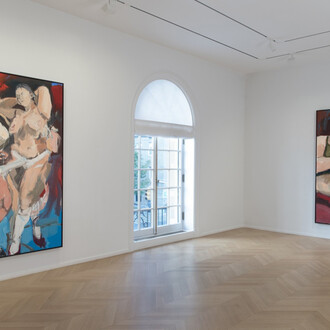 Cristina BanBan, 14th Street Madonna, exhibition view. Courtesy of Skarstedt Gallery