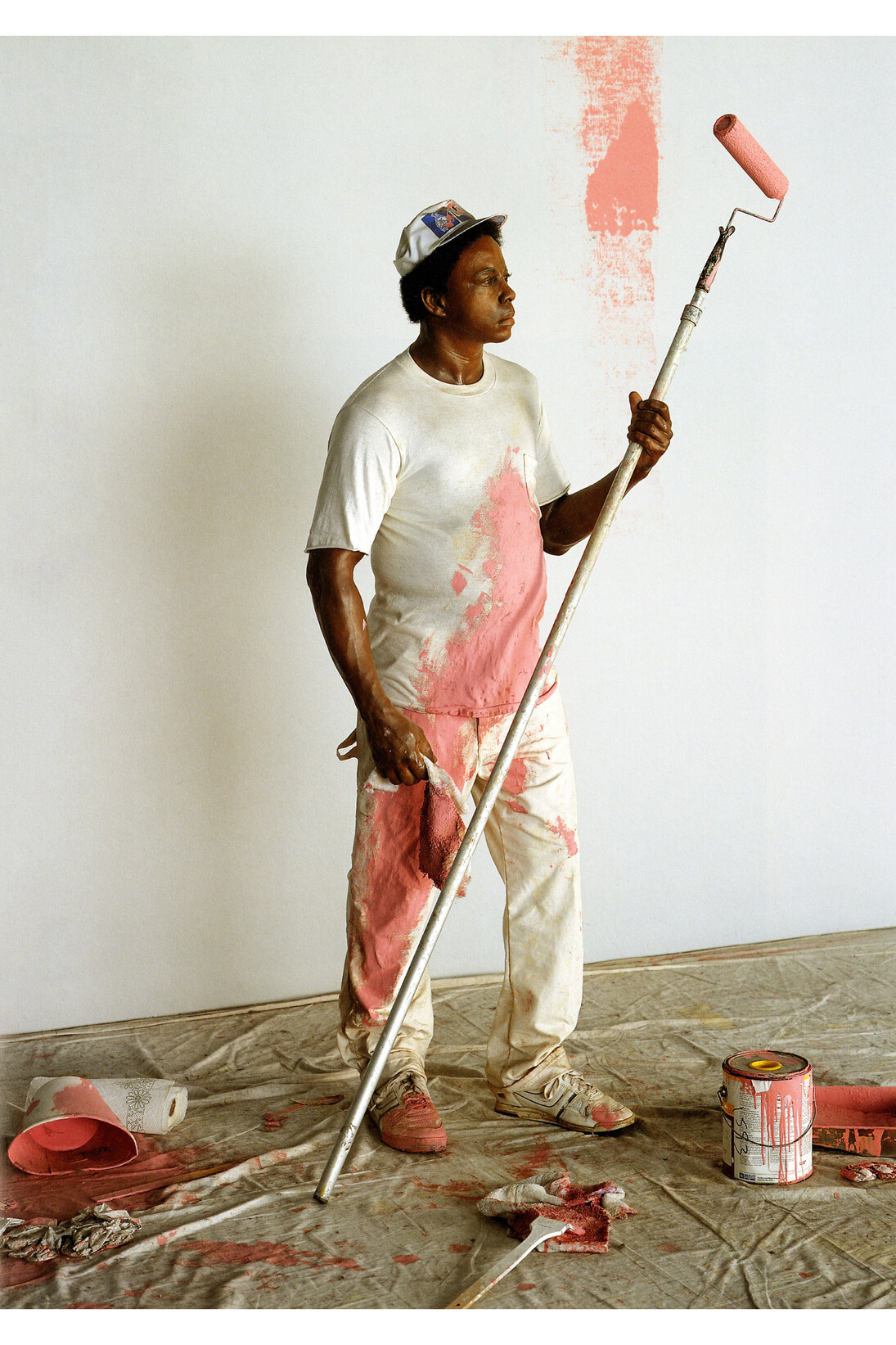 Duane Hanson, Housepainter 1,1984/1988 © The Estate of Duane Hanson, Courtesy the Estate of Duane Hanson and Gagosian Gallery, Photography by D. James Dee 