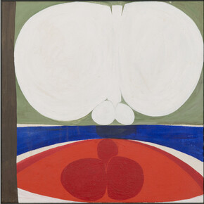 Duane Zaloudek, Milarepa XXIV, late 60's, oil on canvas, 19 x 19 inch. Photo credit: Adam Reich. Courtesy: the artist and Monitor, Rome-New York