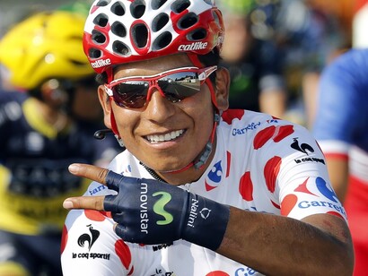 El corredor del Movistar Nairo Quintana