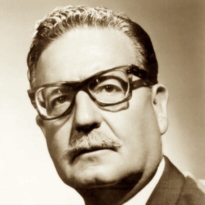 Salvador Allende, presidente de Chile entre 1970 y 1973, año del golpe de Estado liderado por Pinochet