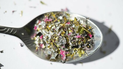 A spoonful of microplastics: tiny particles that increasingly enter our bodies through everyday products, raising concerns about health risks