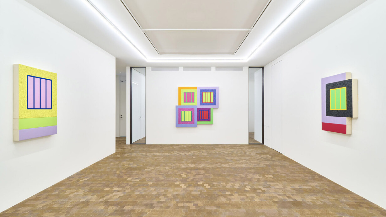 Peter Halley, Parable, exhibition view. Courtesy of Ceysson and Bénétière Gallery
