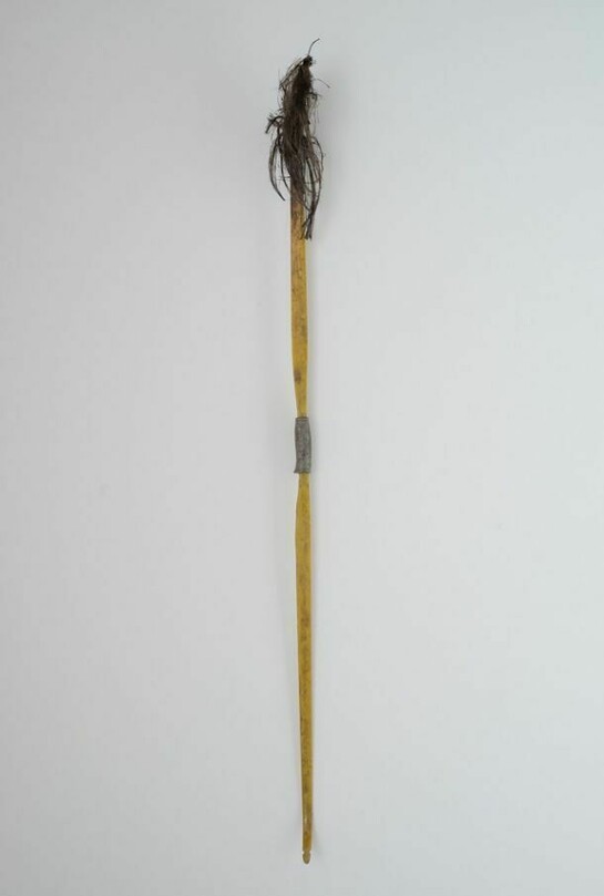 Josh Tonsfeldt, Untitled, 2013, fiberglass longbow, 51.25 x 1.25 x 1.5 in. / 130.2 x 3.2 x 3.8 cm