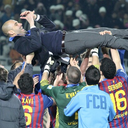 Pep Guardiola, Équipe de l'année 2011 du FC Barcelone