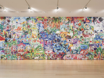 Szu Chieh-Yun, Into the forest, exhibition view. Courtesy of Museum of Fine Arts Boston