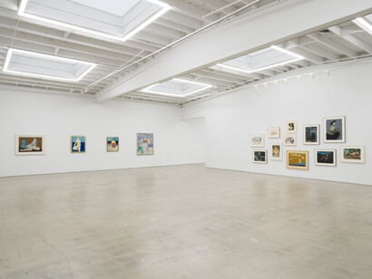 Milton Avery, The figure, exhibition view. Courtesy of Karma Gallery 