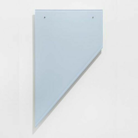 Heather Rowe, Untitled (Luminous Cloud), 2014 Plexiglass, paint 21 x 37 x 3/4 in. (53.3 x 94 x 1.9 cm)