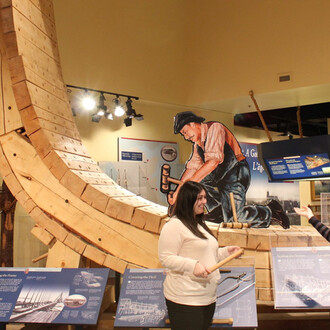 Wind, Wood and Sail. Courtesy of New Brunswick Museum