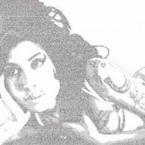 Annemarie Wright, ‘The Lioness’, Handwritten text: Amy Winehouse lyrics, Ink on Paper, 105 x 136cm