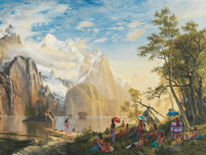 Kent Monkman, Sunday in the park (detail), 2010. Courtesy of Akron Art Museum
