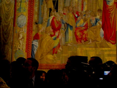 Los tapices de Rafael: inauguración exposición