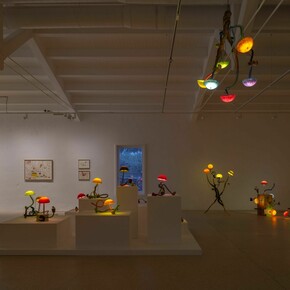 Mika Rottenberg, Vibrant matter, vista de exhibición. Cortesía de la Galería Hauser & Wirth