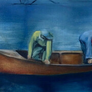 Prudence Wilkinson, Fishing (detail), 2025. Courtesy of MARS