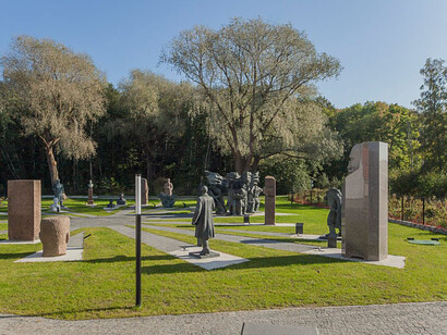Outdoor exhibition of Soviet Monuments. Courtesy of Estonian History Museum