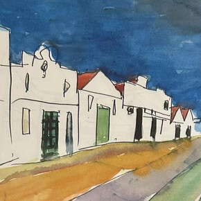 Jason Berger, Rua Borda d'Agua De Aguiar, Portugal. Courtesy of Childs Gallery