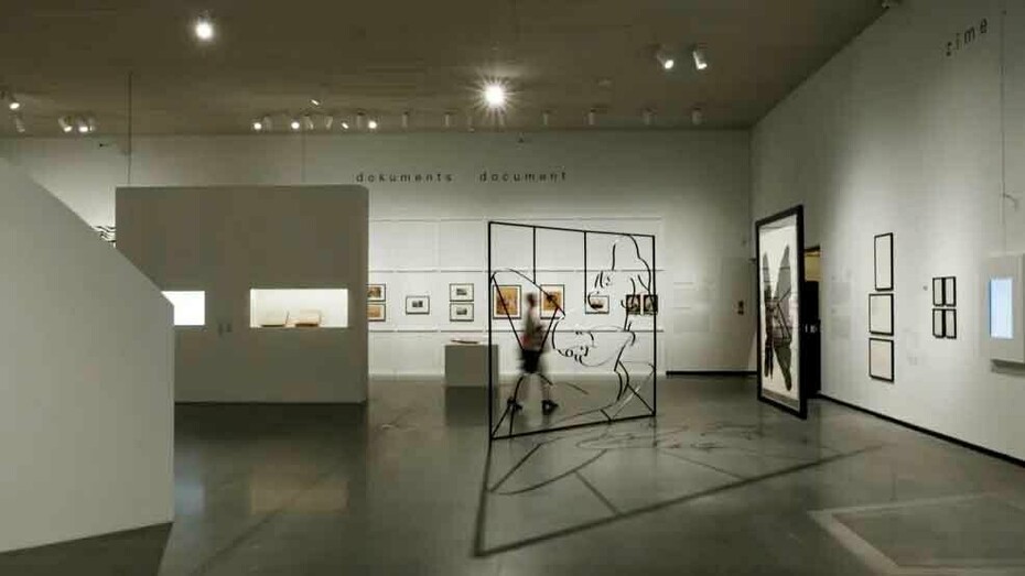 Various artists, Embodied thought, exhibition view. Courtesy of Latvian National Museum of Art