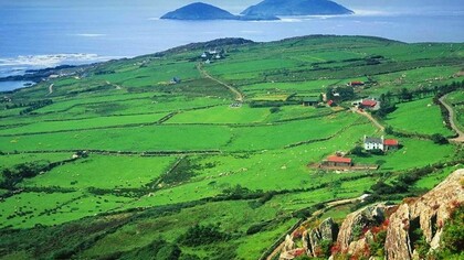 Los verdes paisajes de Irlanda