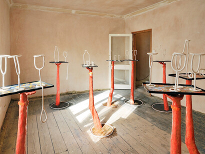 Emma Hart, Giving It All That, Folkestone Triennial, 2014. Installation view. Photo: Thierry Bal