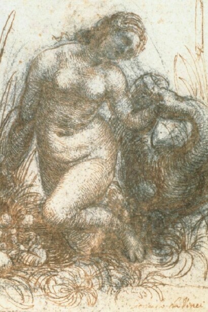 Leonardo Da Vinci - Studio per la Vergine