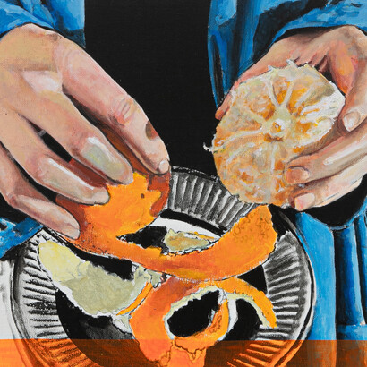 Abdalla Al Omari, Integration is hard (detail), 2023. Courtesy of Ayyam Gallery