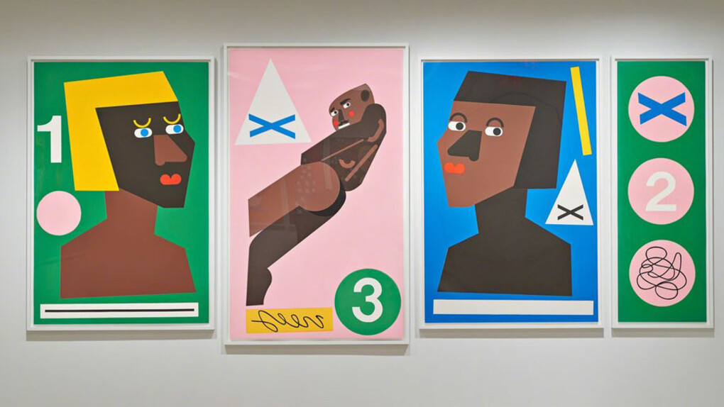 Nina Chanel Abney. Courtesy of Pace Prints Gallery