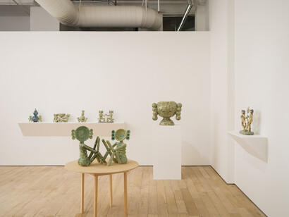 Eun-Ha Paek, Alters, exhibition view. Courtesy of HB381 Gallery