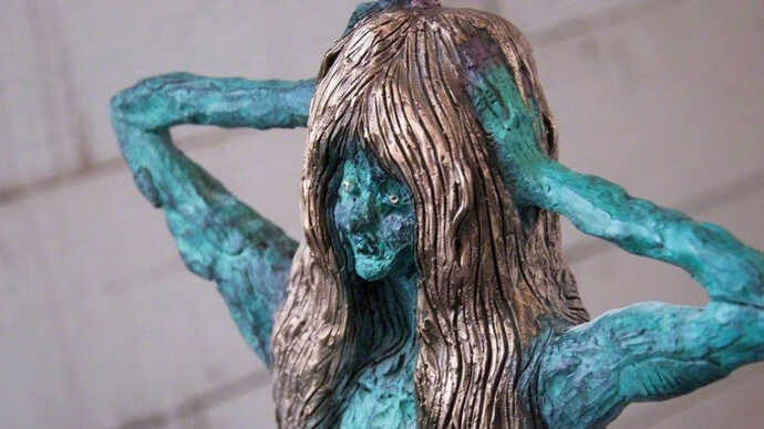Allison Schulnik. Courtesy of Mark Moore Fine Art 
