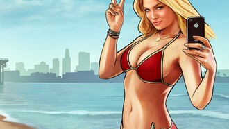 Bikini girl, del videojuego Grand Theft Auto