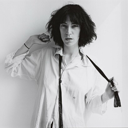 Robert Mapplethorpe, Patti Smith (1975), Artist Rooms, Tate and National Galleries of Scotland. Acquired jointly through The d'Offay Donation with assistance from the National Heritage Memorial Fund and the Art Fund 2008
© Robert Mapplethorpe Foundation
