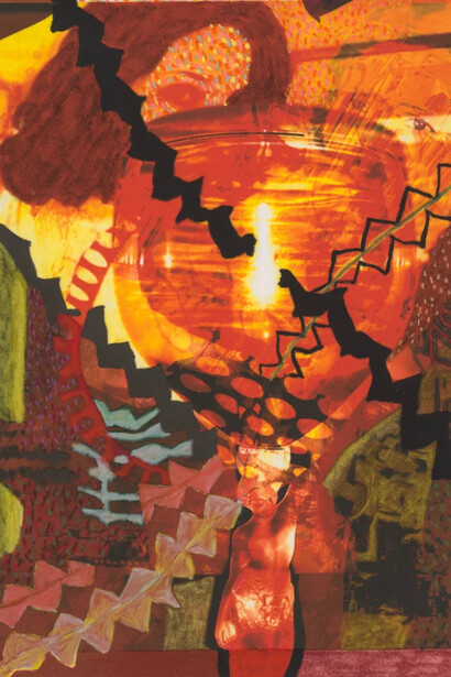 Gaby Collins-Fernandez, Autumn memory, 2024. Courtesy of Rachel Uffner Gallery