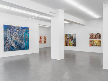 Martin Disler, exhibition view. Courtesy of Buchmann Galerie
