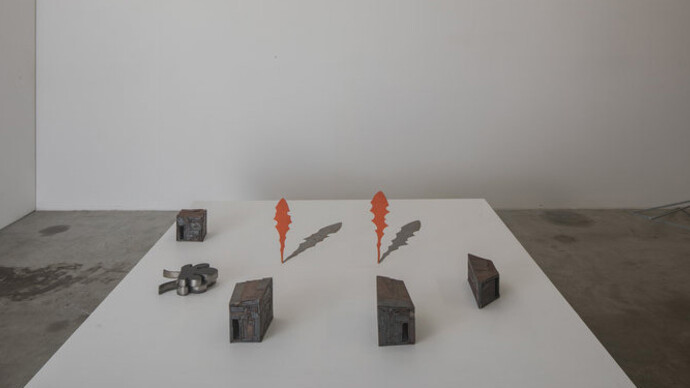 Locus Rei, Exhibition view. Courtesy of Galleria Doris Ghetta