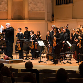 Les musiciens du Louvre. Avec l'aimable autorisation du Théâtre des Salins Martigues