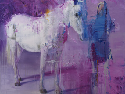 Chloe Early, Lumin (detail). Courtesy of Corey Helford Gallery