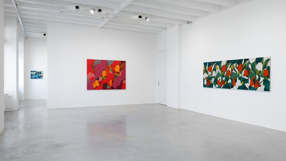 Ryan Mrozowski, Space echo, ausstellungsansicht. Mit freundlicher genehmigung der Galerie Nordenhake