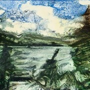 Axel Kasseböhmer, Walchensee, Nr. 45, 2011, Öl auf Leinwand, 33 x 50 cm, 13 x 19 3/4 inches, © Axel Kasseböhmer, Courtesy Sprüth Magers Berlin London