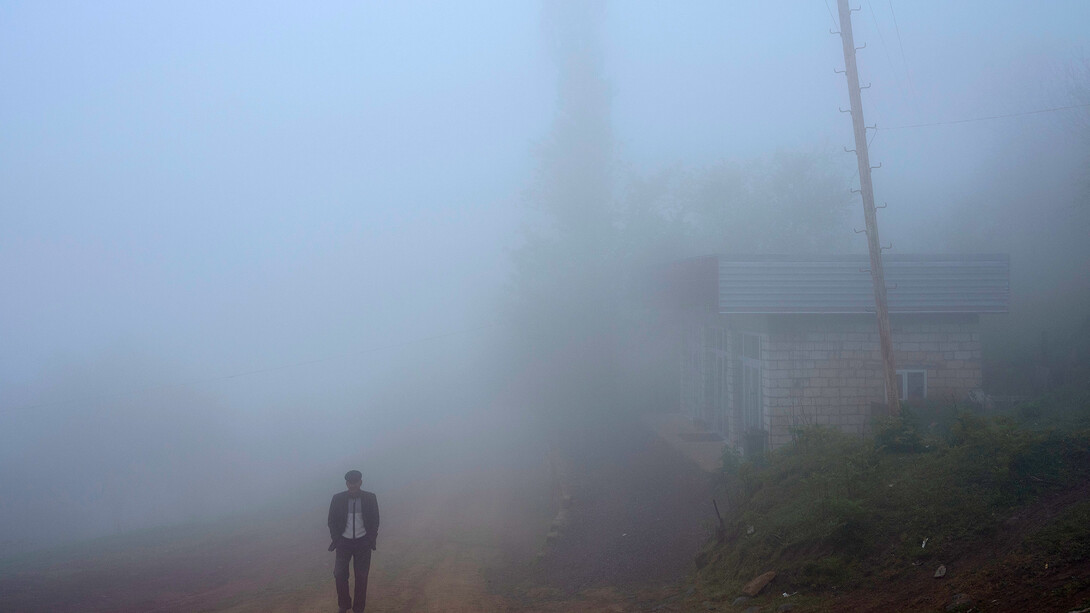 If a man is walking alone in nature, is he truly alone?