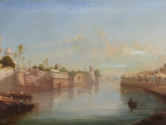 Pierre-Victorien Lottin (1810-1903), Baghdad, 1900 circa. Iraq