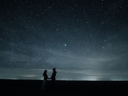 Stars gently placed in dark velvet sacks and stored in dark rooms