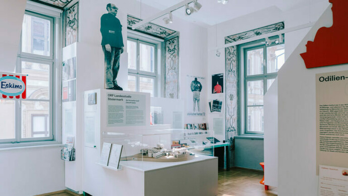 Everything was better tomorrow. The ‘70s in Graz, exhibition view. Courtesy of GrazMuseum