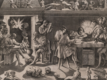 Enea Vico, The academy of Baccio Bandinelli,
about 1561–1562. Courtesy of Museum of Fine Arts Boston