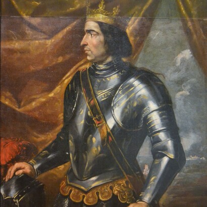Ritratto di Alfonso il Magnanimo, anonimo, XVII secolo, Palazzo della Generalità Valenciana