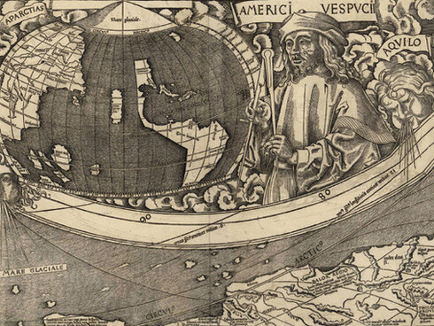 Universalis Cosmographia, particolare