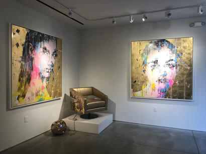 Marco Grassi and Carol Kurth. Courtesy of Galleria Ca' d'Oro
