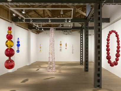 View of Jean-Michel Othoniel’s exhibition at Perrotin Shanghai Photo: Ringo Cheung
© Jean-Michel Othoniel / ADAGP, Paris, 2019. Courtesy of the artist & Perrotin