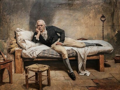 "Miranda en La Carraca" (1896), Arturo Michelena